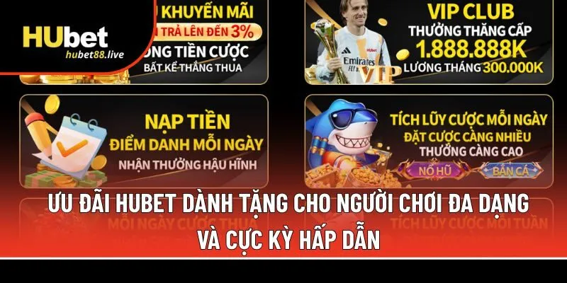 Ưu đãi Hubet 